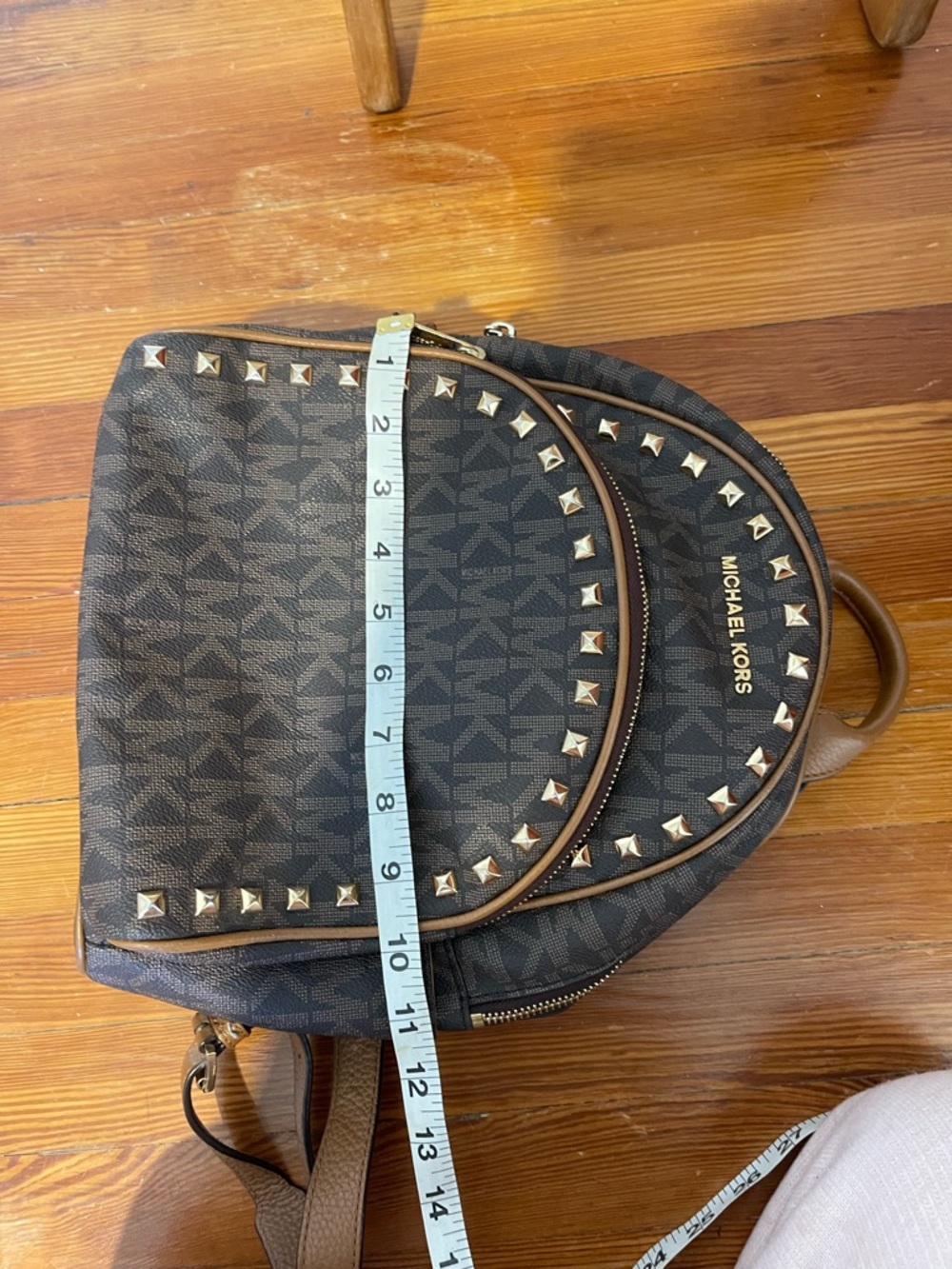 MICHAEL Michael Kors Abbey Studded Backpack NWT - Picture 6 of 6